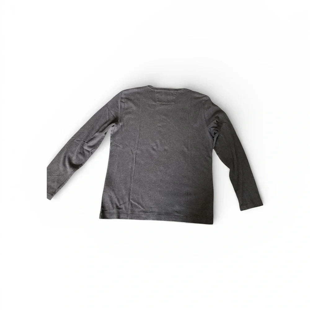 Banana Republic Gray Long Sleeve Tee